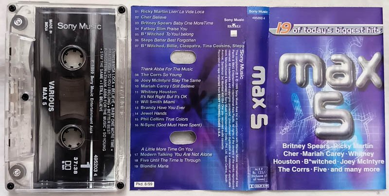 Max 5 Audio Cassette