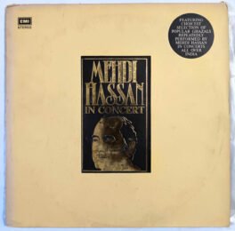 Mehdi Hassan In Concert Hindi Vinyl Record