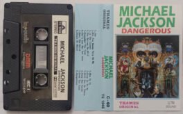 Michael Jackson Dangerous Audio Cassette