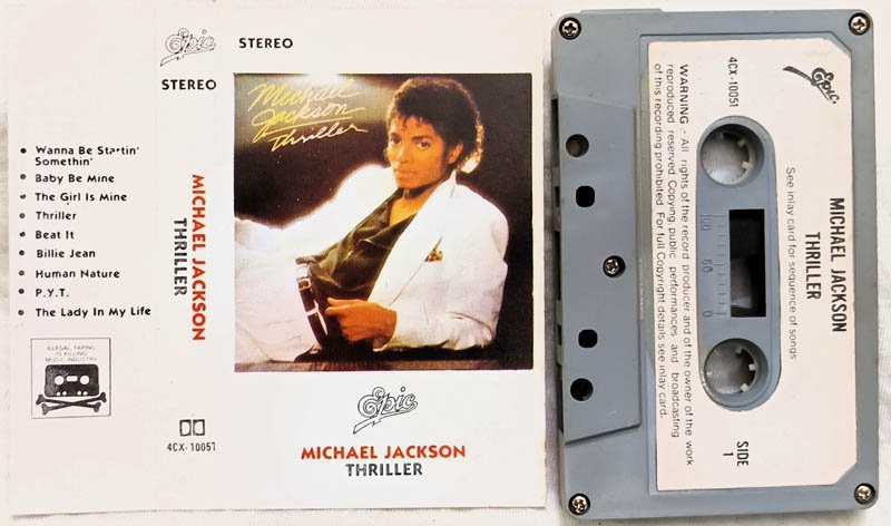 Michael Jackson Thriller Audio Cassette