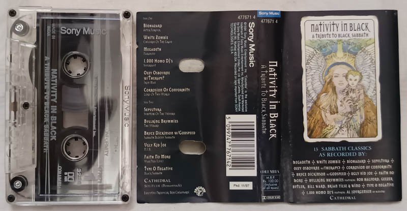 Nativity in Black A Tribute To Black Sabbath Audio Cassette