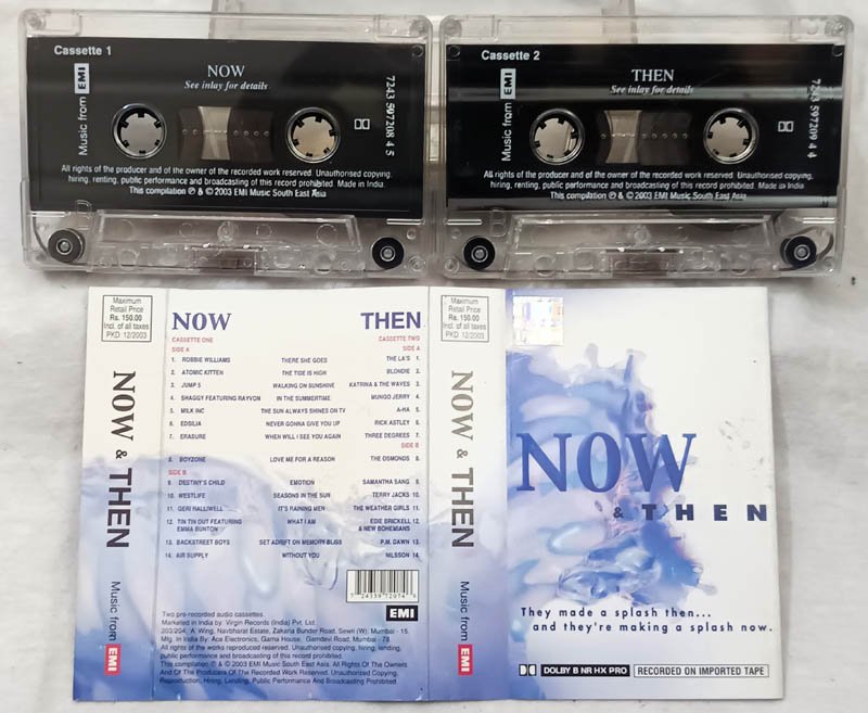 Now and Then Audio Cassette