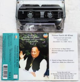 Nusrat Fateh Ali Khan Vol. Hindi Audio Cassette