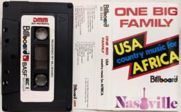 One Big Family USA Country Music For AFRICA Audio Cassette