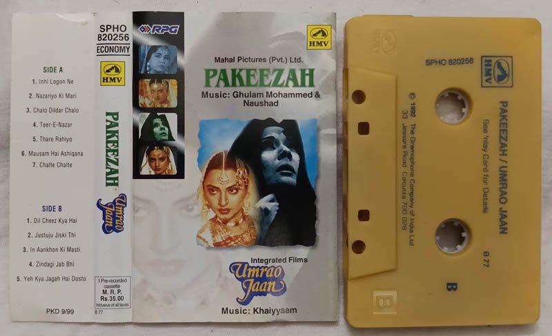 Pakeezah-Umao Jaan Hindi Audio Cassette