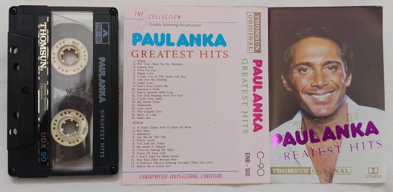 Paulanka Greatest Hits Audio Cassette
