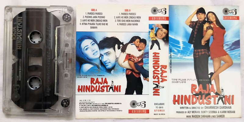 Raja Hindustani Hindi Audio Cassette