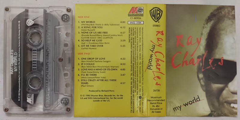 Ray Charles My World Audio Cassette