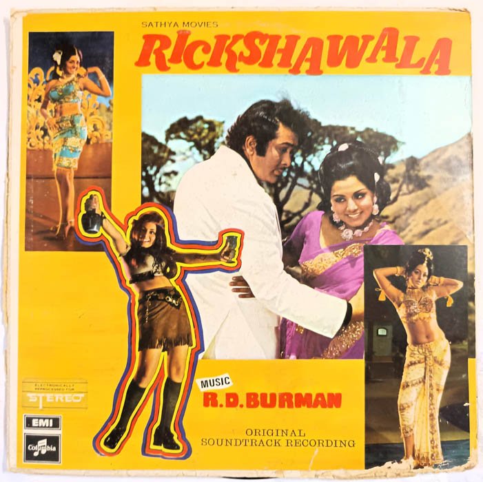 Rickshawala Hindi Vinyl Record By R D Burman