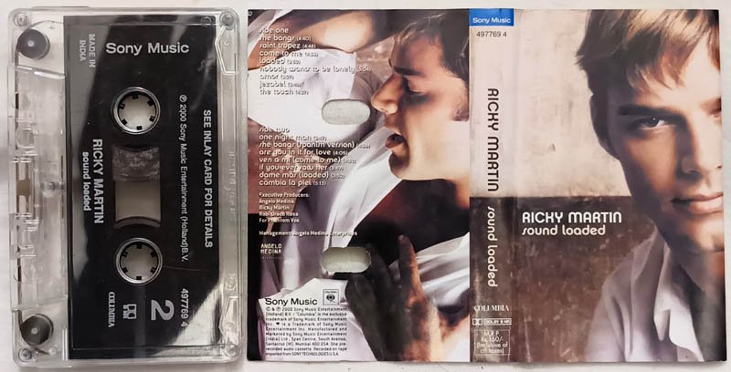 Ricky Martin Sound Loaded Audio Cassette