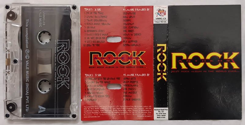 Rock Anthems Audio Cassette