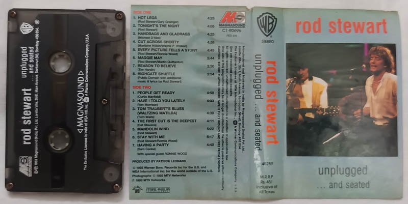 Rod Stewart Out of order Audio Cassette