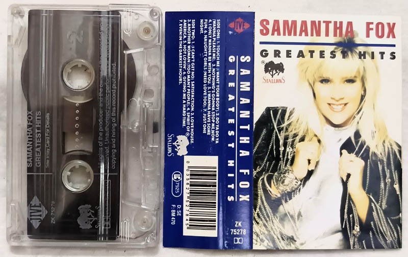 Samantha Fox Greatest Hits Audio Cassette