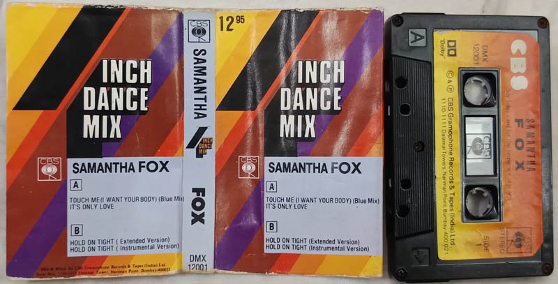 Samantha Fox Inch Dance Mix Audio Cassette