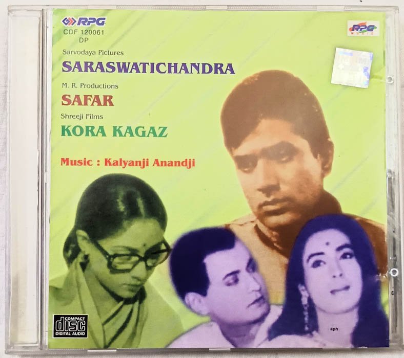 Saraswatichandra - Safar - Kora Kagaz Hindi Film Audio cd