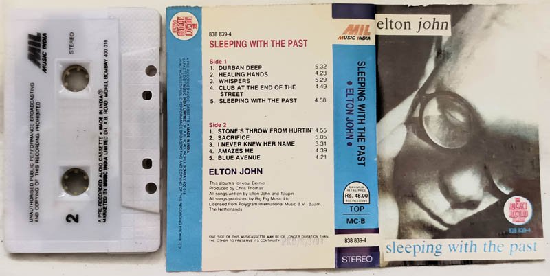 Sleeping With The Past Elton John Audio Cassette