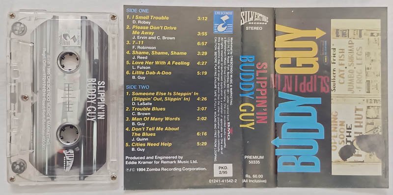 Slippin in Buddy Guy Audio Cassette