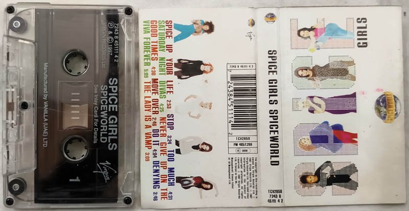 Spice Girls Spice World Audio Cassette