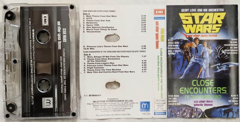 Star Wars-Close Encounters of the Kind Audio Cassette