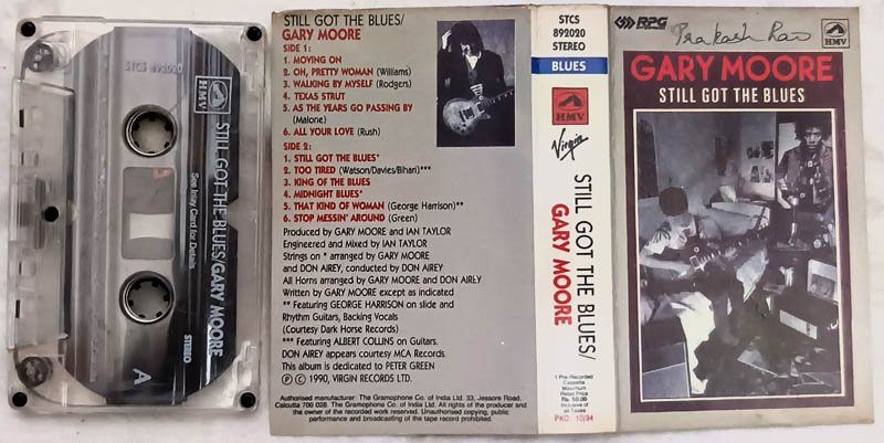 Still Got The Blues-Gary Moore Audio Cassette