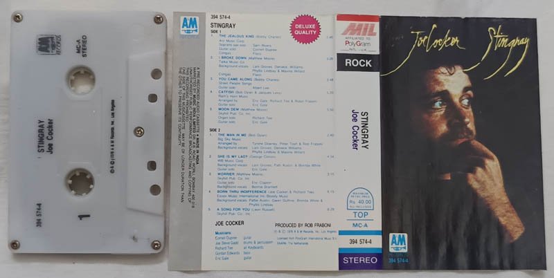 Stingray Joe Cocker Audio Cassette