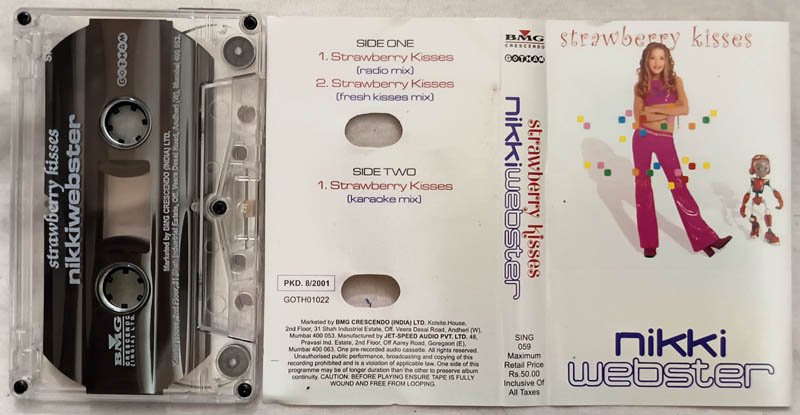 Strawberry Kisses Nikki Webster Audio Cassette