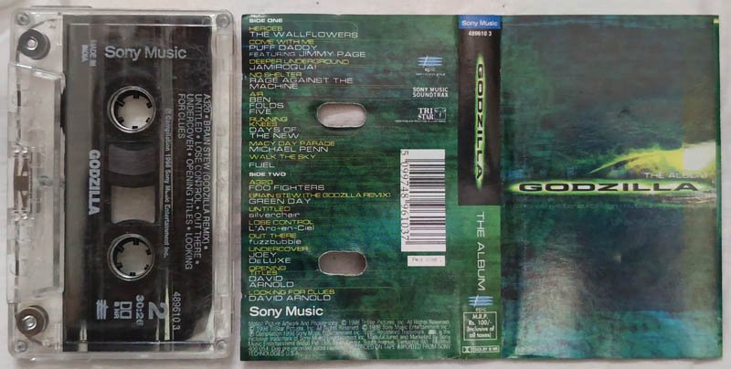 The Album Godzilla Audio Cassette