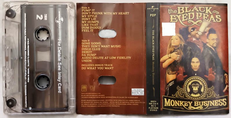 The Black Eyed Peas Monkey Business Audio Cassette