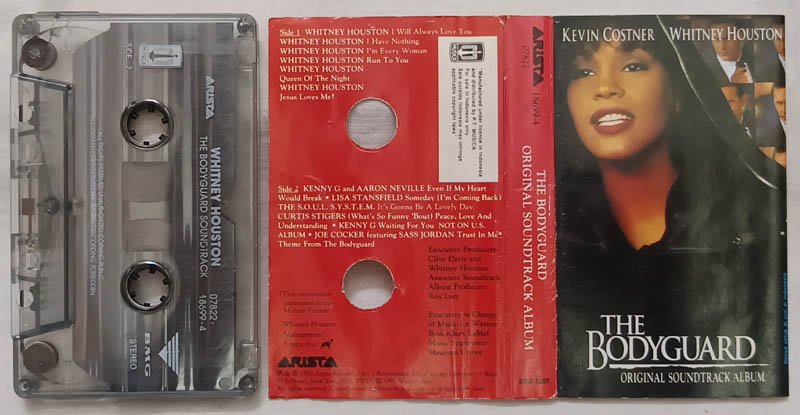 The Bodygouard Original Soundtrack Album Audio Cassette