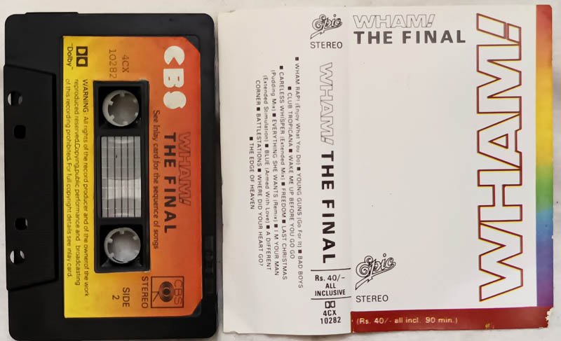 The Final Wham Audio Cassette