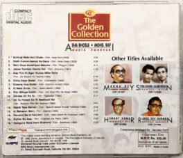 The Golden Collection Asha Bhosle Mohd Rafi Duets forever Hindi Audio cd