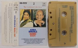 The Golden Collection Asha Bhosle and Mohd .Rafi Vol.2, 3 Hindi Audio Cassette