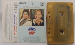 The Golden Collection Asha Bhosle and Mohd .Rafi Vol.2, 3 Hindi Audio Cassette