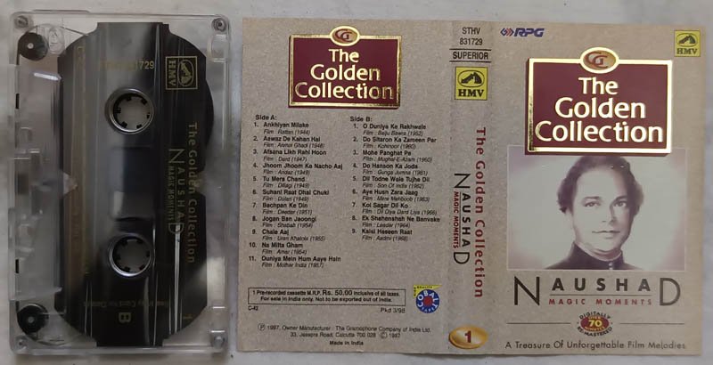 The Golden Collection Naushad Magic Moments Hindi Audio Cassette