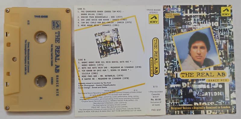 The Real Ab Dance Mix Hindi Audio Cassette