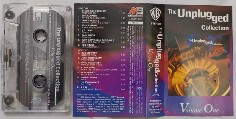 The Unplugged Collection Volume One Audio Cassette