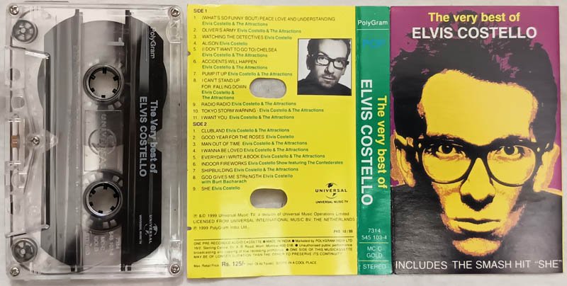 The Very Best of Elvis Costello Audio Cassette