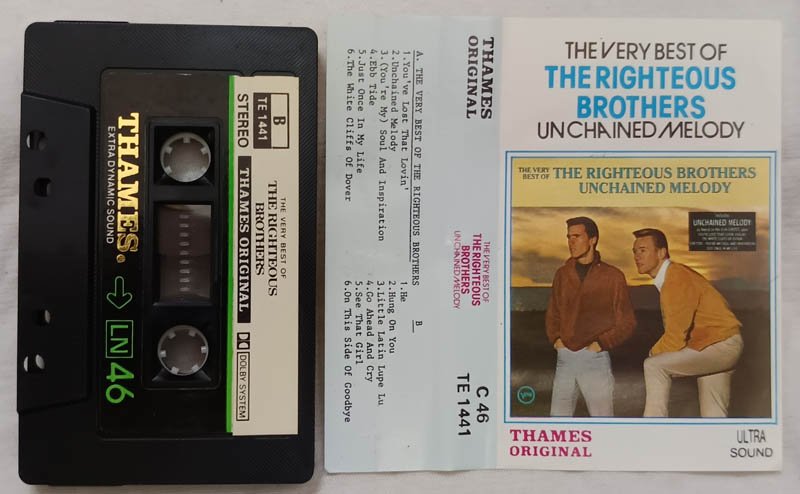 The Very Best of The Righteous Brothers Unchained Melody Audio Cassette