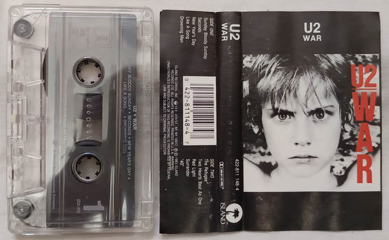 U2 War Audio Cassette