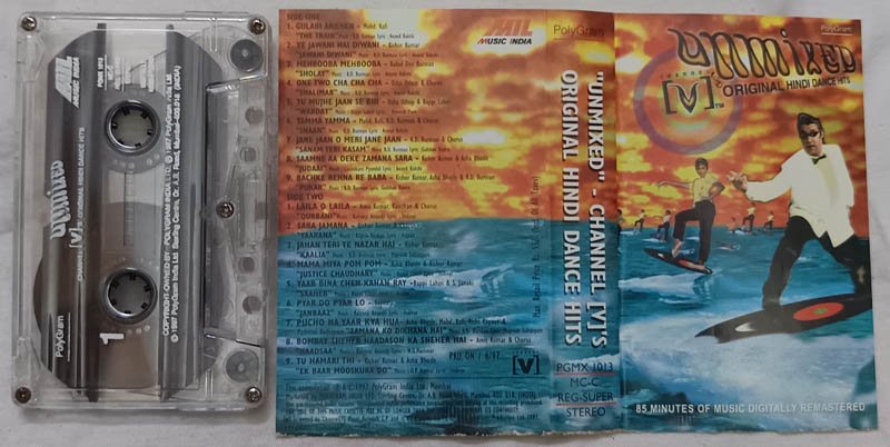 Unmixed-Channel Vjs Original Hindi Dance Hits Audio Cassette