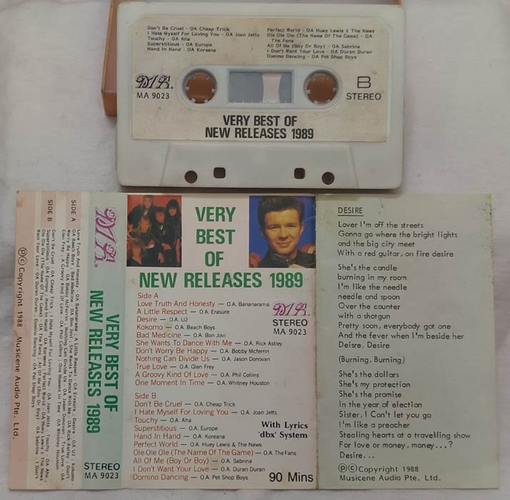 Very Best of New Releases 1989 Audio Cassette