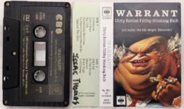 Warrant Dirty Rotten Filthy Stinking Rich Audio Cassette