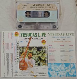 Yesudas Live Classical Concert Live Vol-11 Audio Cassette By K.J.Yesudas