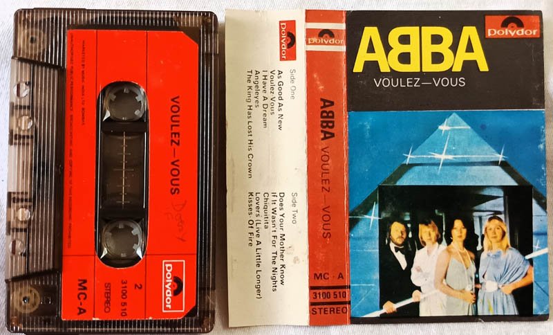 Abba Voulez-Vous Audio Cassette