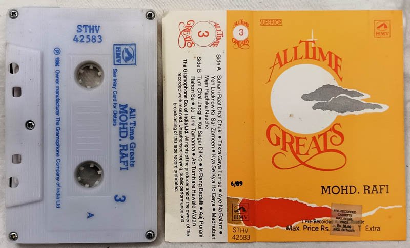 All time Great Mohd Rafi Audio Cassette