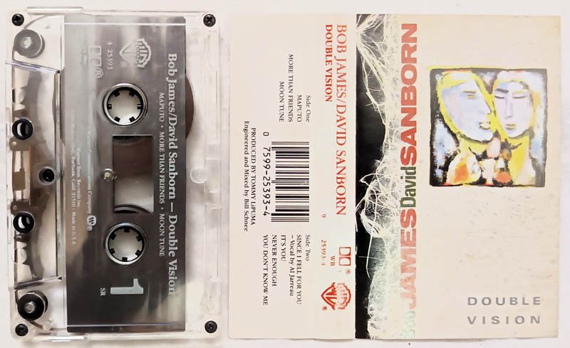 Bob James David Sanborn Double Vision Audio Cassette