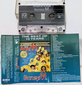 Boney M The Best of 10 Years Audio Cassette