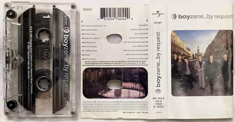 Boyzone By Request Audio Cassette