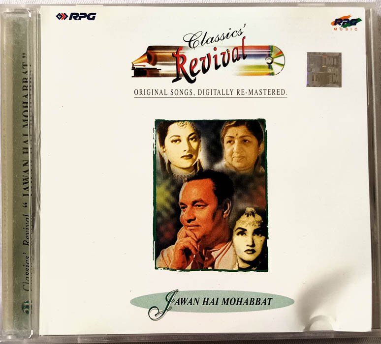 Classics Revival Jawan Hai Mohabbat Hindi Audio cd