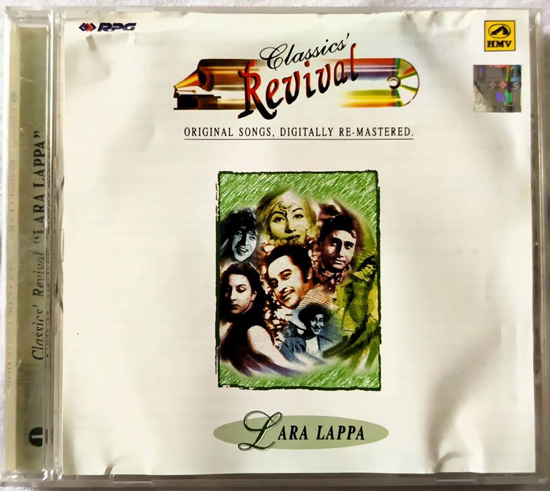 Classics Revival Lara Lappa Hindi Audio cd